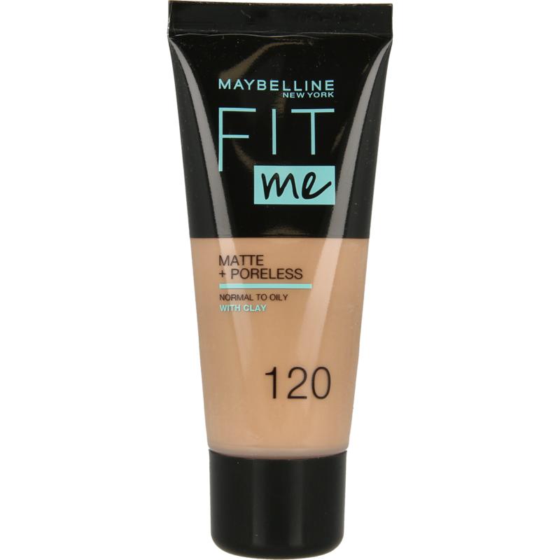 Maybelline Fit Me matte & poreless foundation 120 class ivory 1st