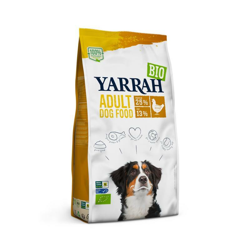 Yarrah Adult hondenvoer met kip bio MSC 2000g