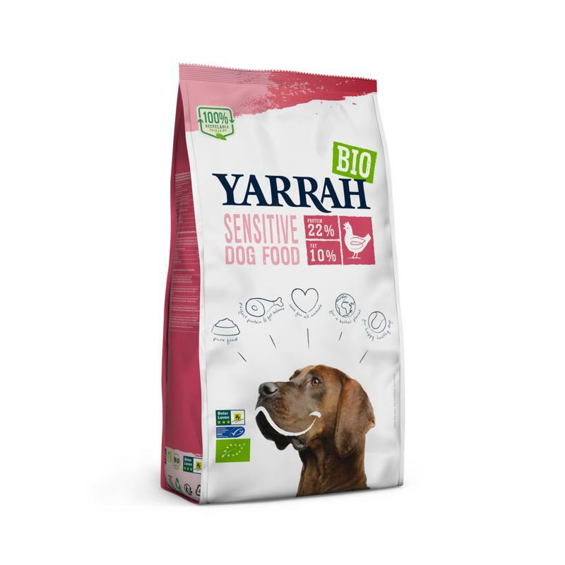 Yarrah Hondenvoer sensitive bio MSC 10kg