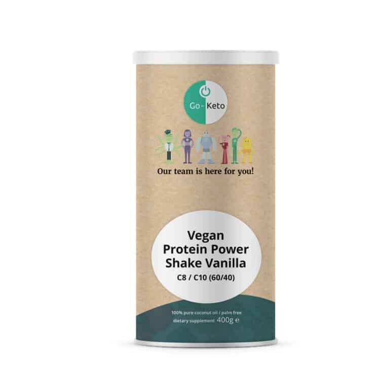 Go-Keto Vegan protein MCT shake vanille 400g