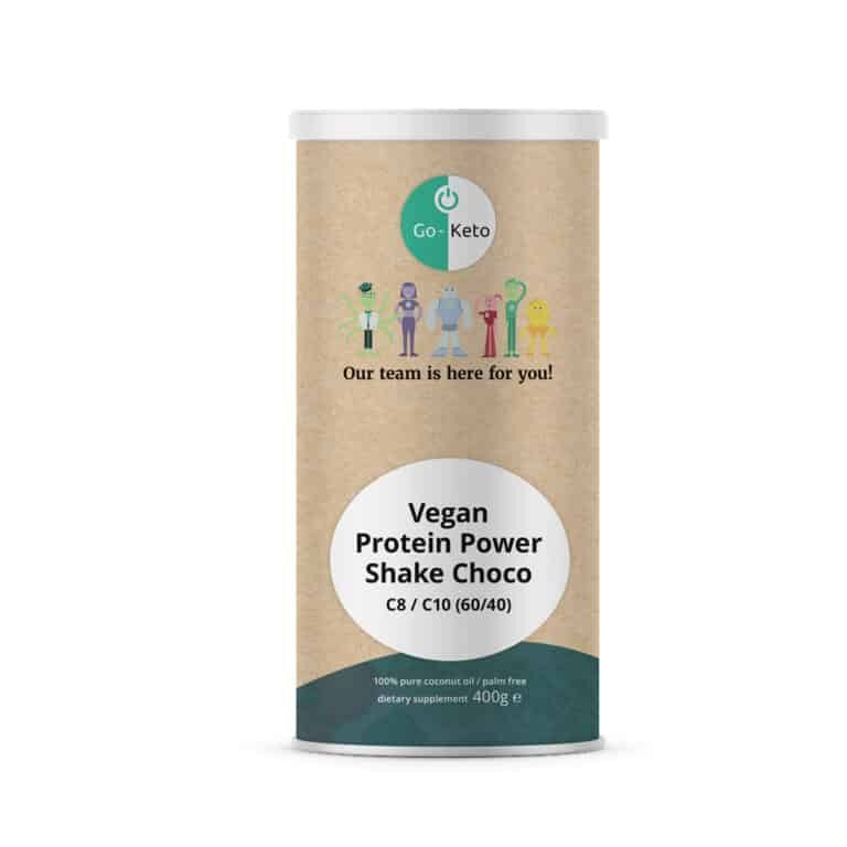 Go-Keto Vegan protein MCT shake choco 400g