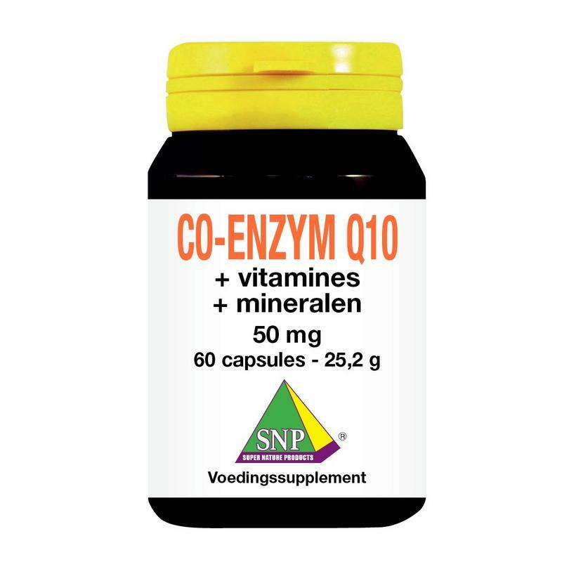 SNP Co enzym Q10 + vitamines + mineralen 60ca