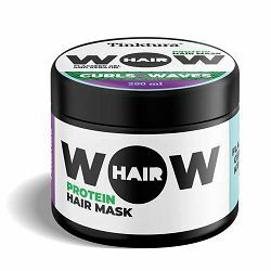 Tinktura Wow curls & waves hair mask keratin & flaxseed gel 250ml