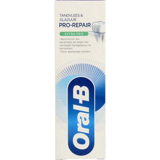 Oral B Tandpasta tandvlees & glazuur repair extra fris 75ml