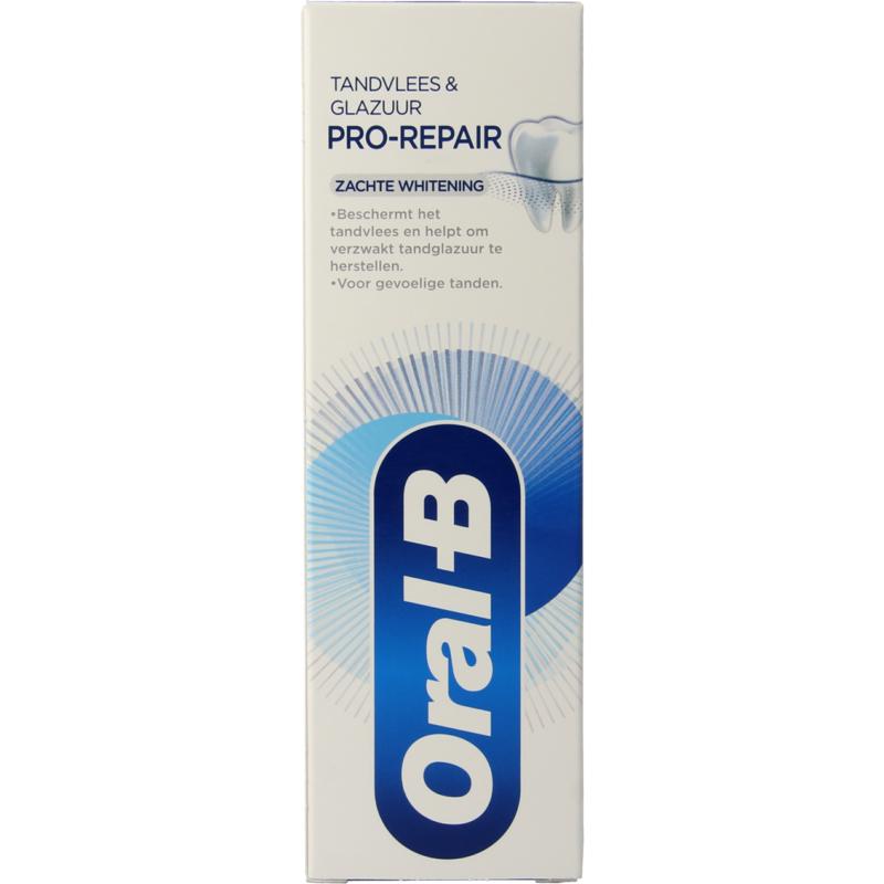Oral B Tandpasta tandvlees & glazuur repair zachte white 75ml