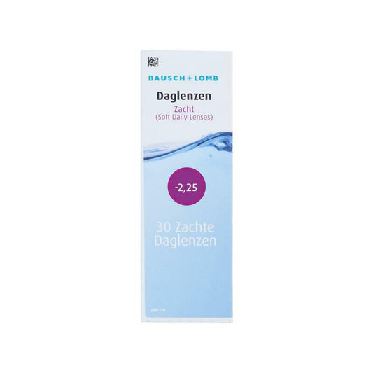 Bausch & Lomb Daglenzen -2.25 30st