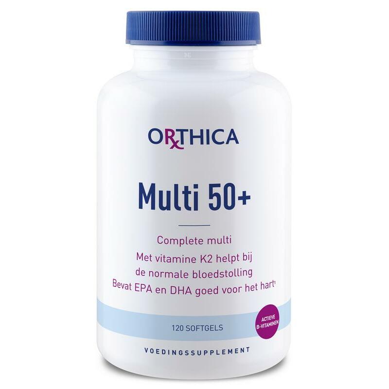 Orthica Multi 50+ softgels 120sft