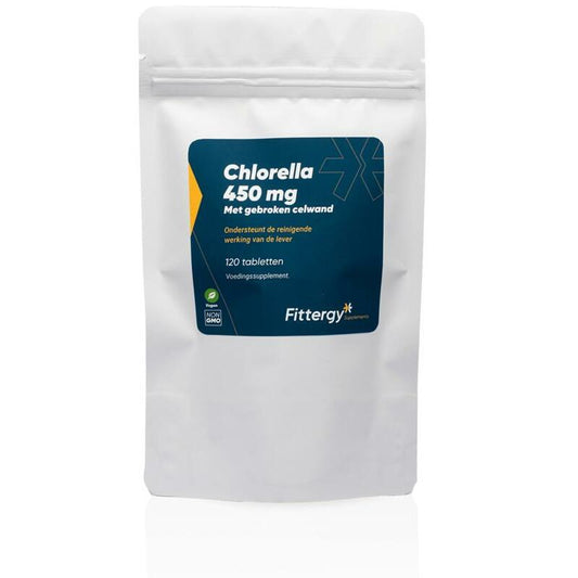 Fittergy Chlorella 450 mg 120tb
