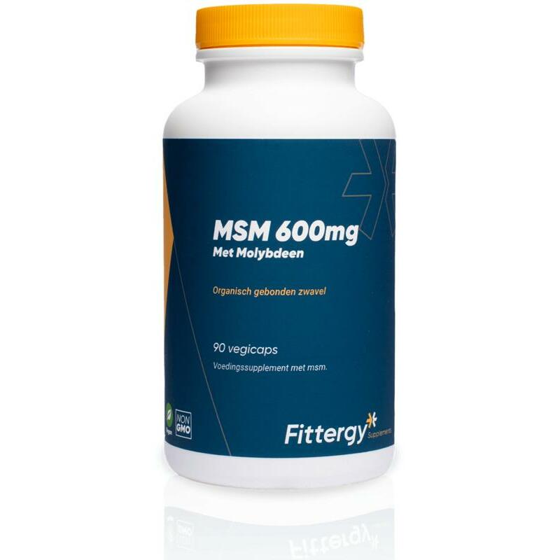 Fittergy MSM 600 mg 90ca