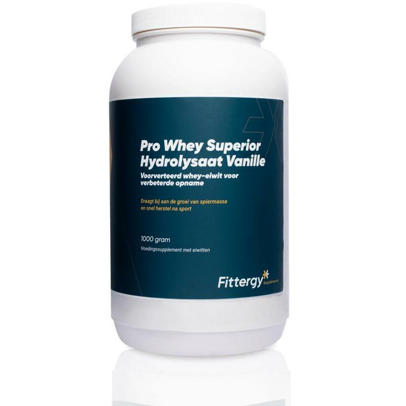 Fittergy Pro whey superior hydrolysate vanille 1000g