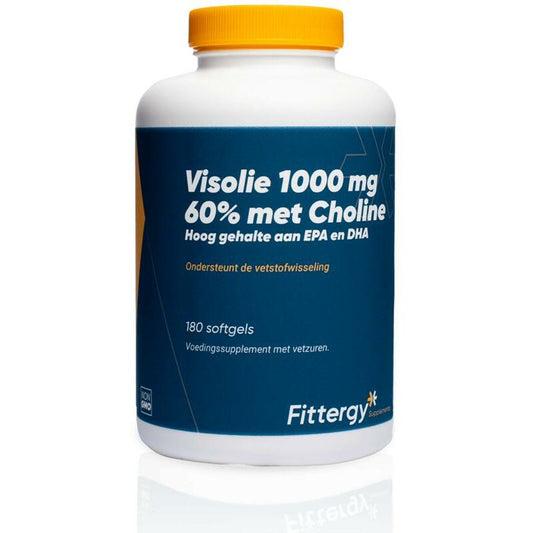 Fittergy Visolie 1000 mg 60% met choline 180sft