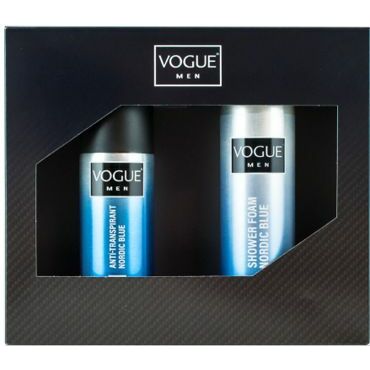 Vogue Men nordic blue anti/transpirant/foam 1set