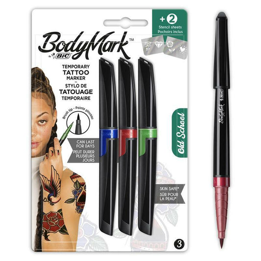 BIC Tattoo marker old 3+2 1set