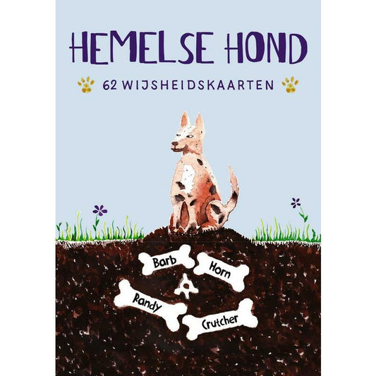 A3 Boeken Hemelse hond - 62 wijsheidskaarten 1set