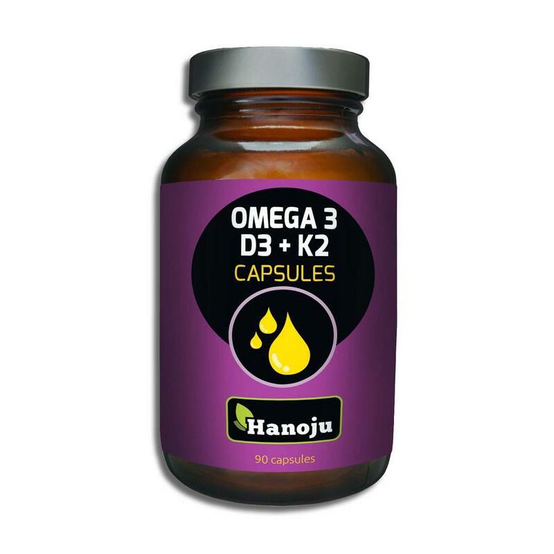 Hanoju Omega 3 & D3 en K2 90ca