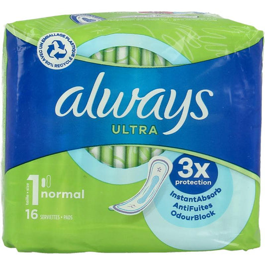Always Maandverband ultra normal (S1) 16st