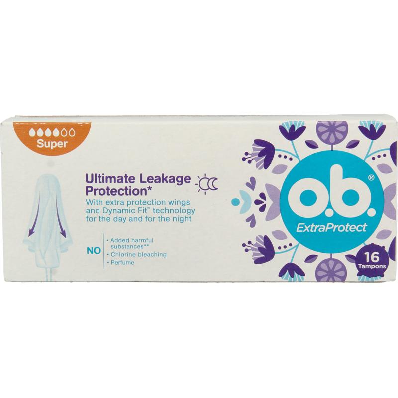 OB Tampons extra protect super 16st
