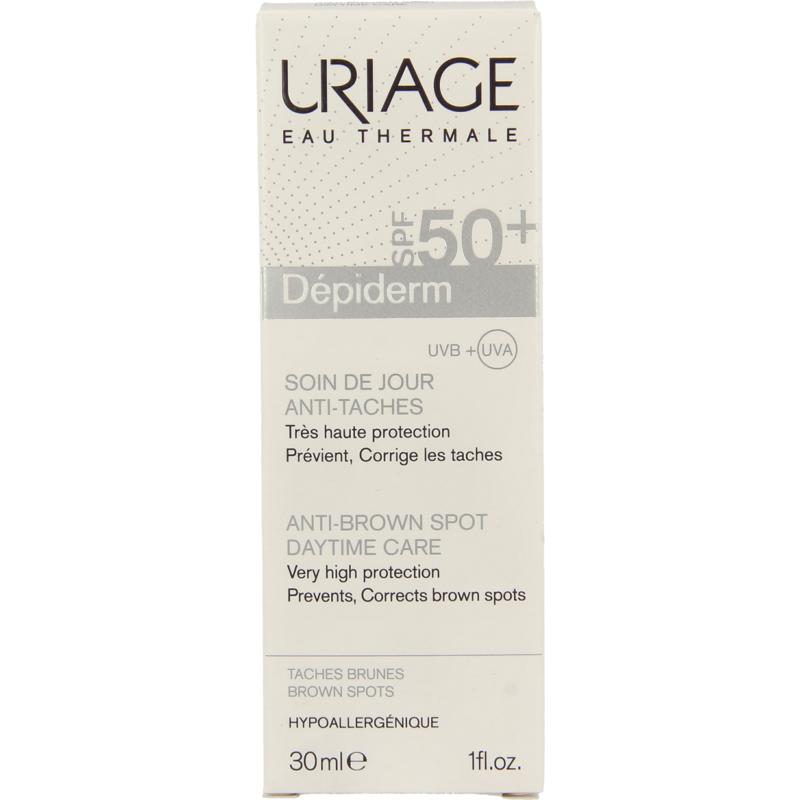 Uriage Depiderm dagverzorging tegen vlekken SPF50 30ml