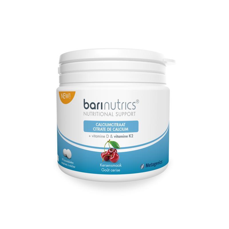 Barinutrics Calciumcitraat K2 kers NF 90kt