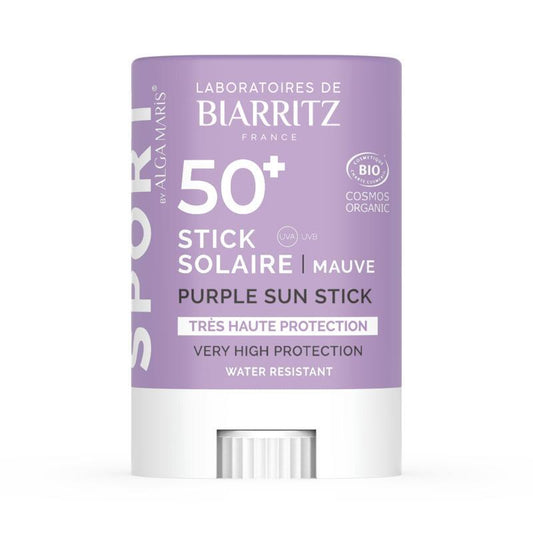 Lab de Biarritz Suncare sport purple sunscreen stick SPF50+ 12g