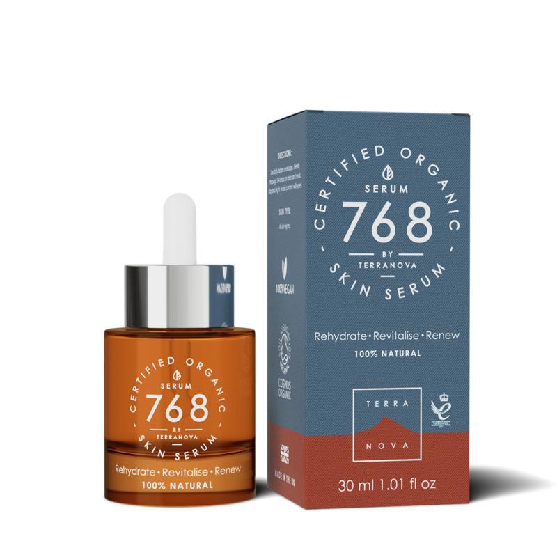 Terranova serum 768 organic face oil 30ml