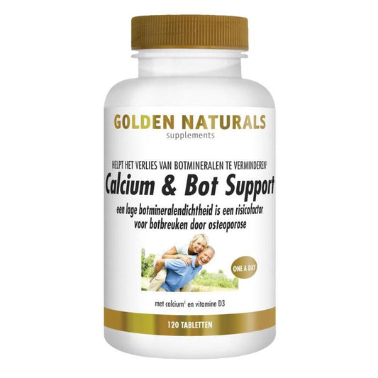 Golden Naturals Calcium & bot support 120tb