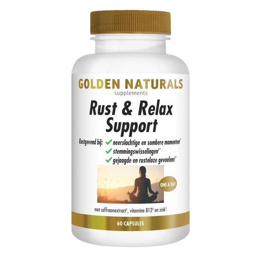 Golden Naturals Rust & relax support 60vc