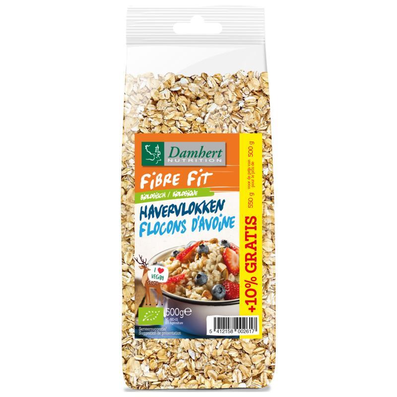 Damhert Damhert fibre fit havervlokken 200g