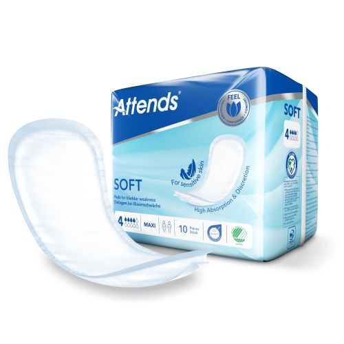 Attends Attends inlegger soft 4 maxi 10st