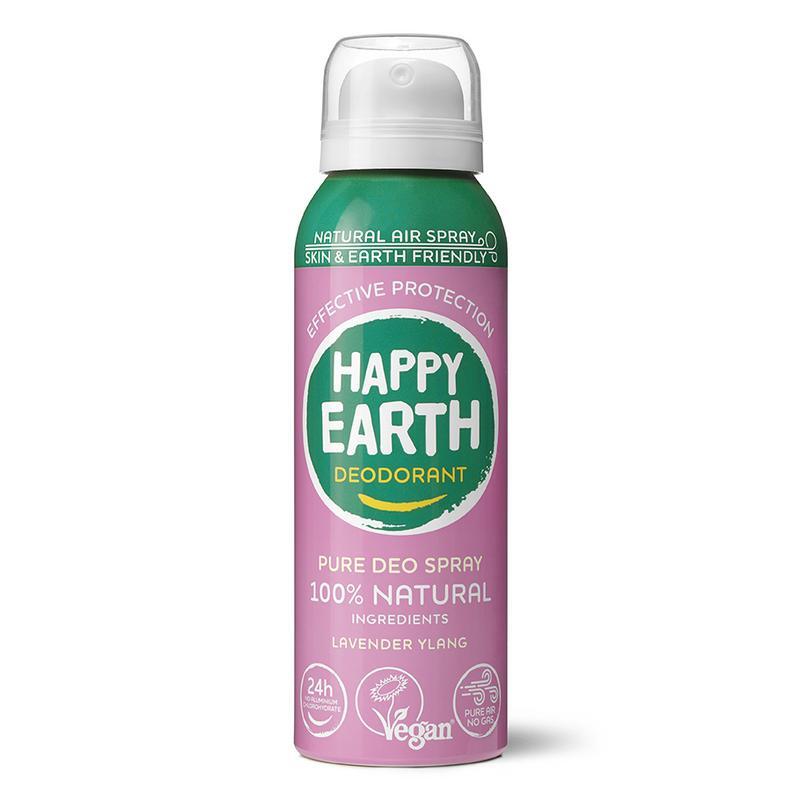 Happy Earth deo nat air spr lavender ylang 100ml