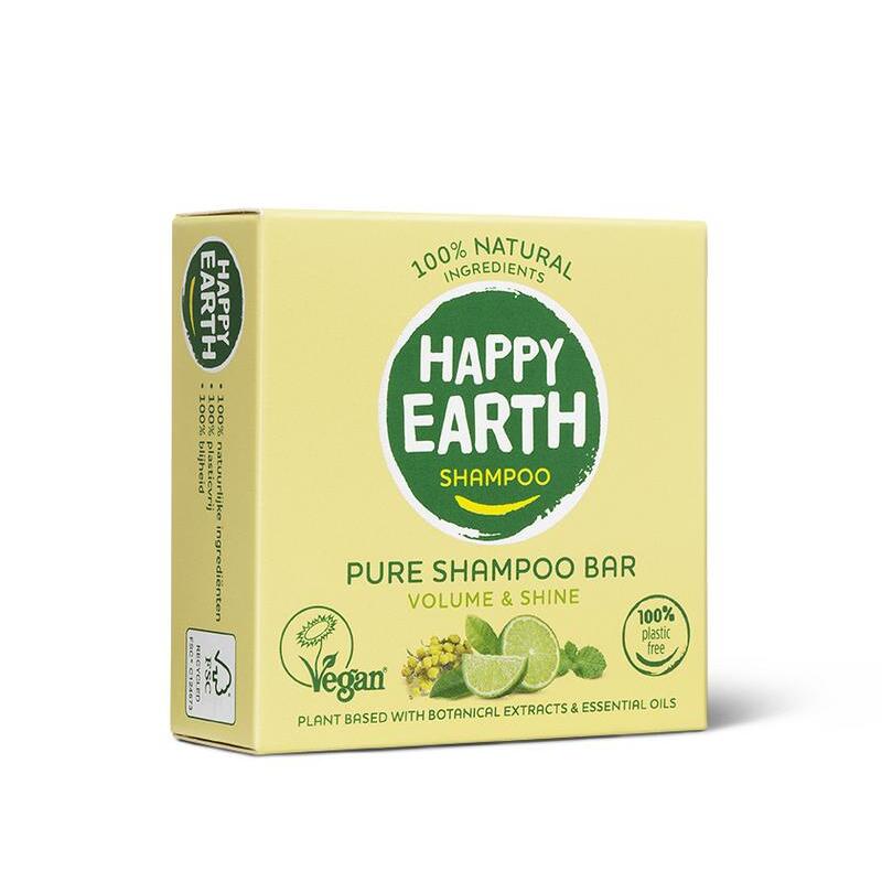 Happy Earth shampoobar volume & shine 70g