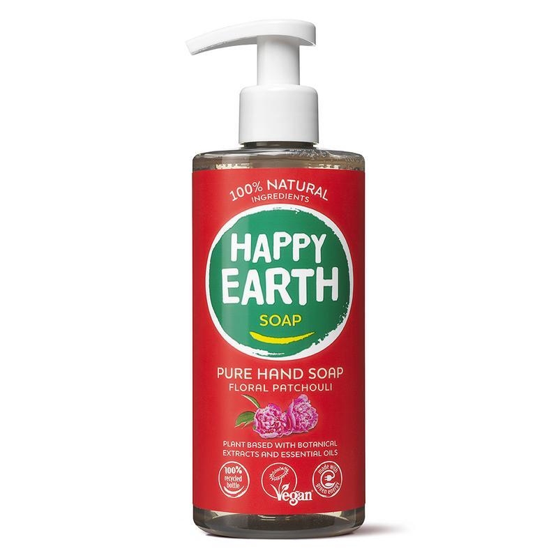 Happy Earth handzeep floral patchouli 300ml
