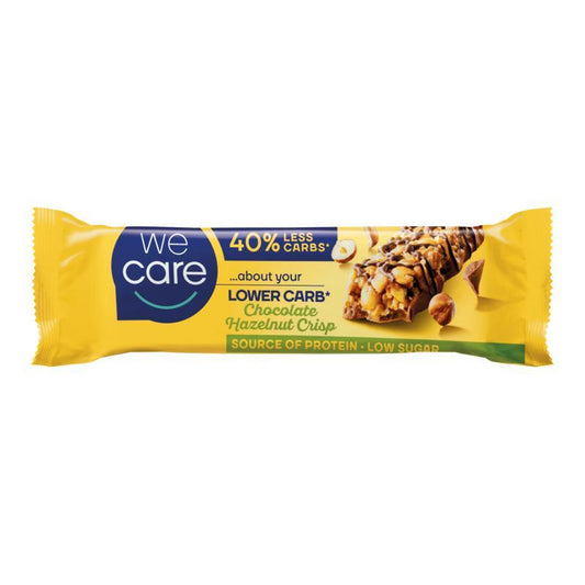 We Care lower carb choco hazeln crisp 37g