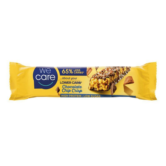 We Care lower carb choco chip crips 150g