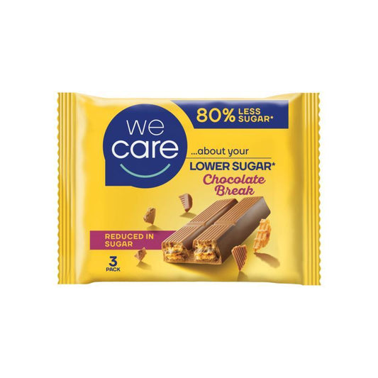 We Care lower sugar chocolate break 65g