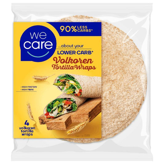 We Care lower carb whole weat wraps 160g