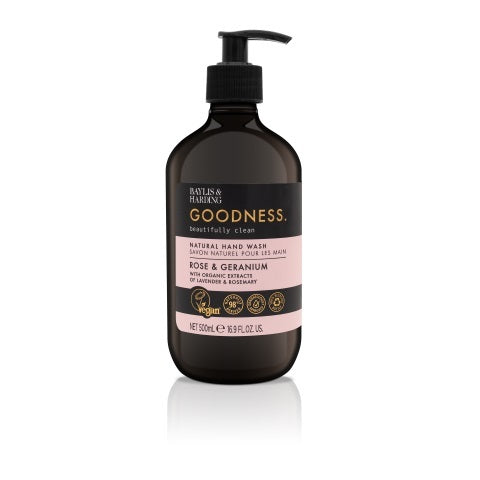 Baylis & Harding handwash goodness rose & geran 500ml