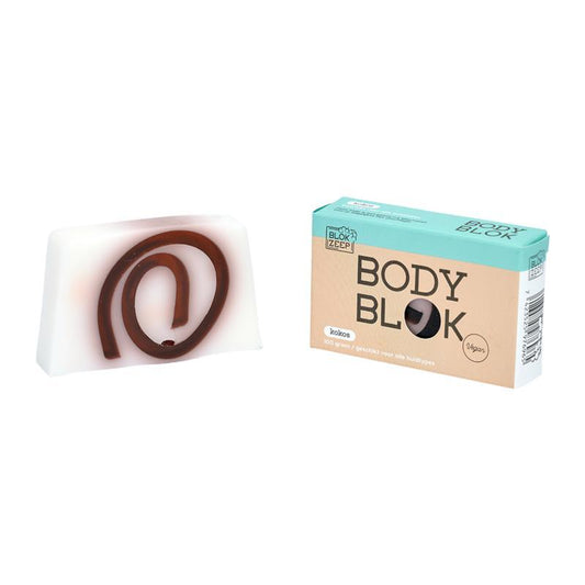 Blokzeep body bar kokos 100g