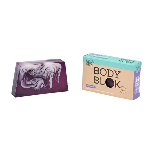 Blokzeep body bar lavendel 100g