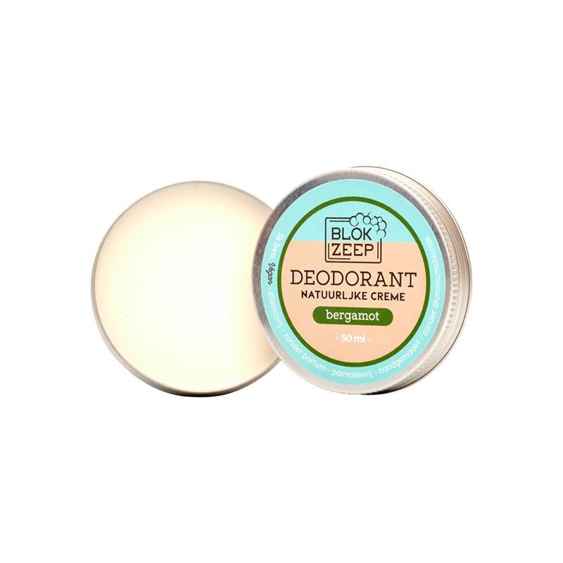 Blokzeep deodorant creme bergamot 50ml