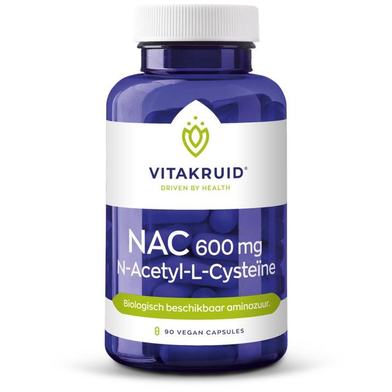 Vitakruid nac 600mg+n-acetyl l-cysteine 90vc