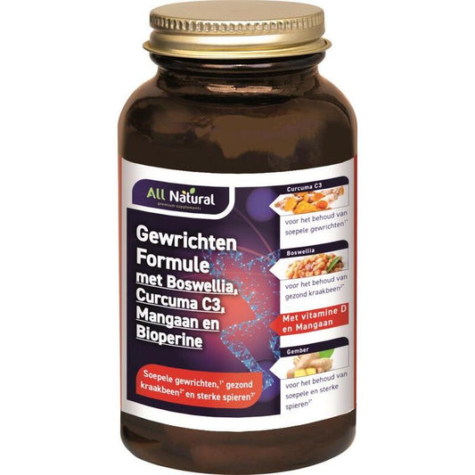 All Natural glucosamine&chondr duivelsklau 120tb