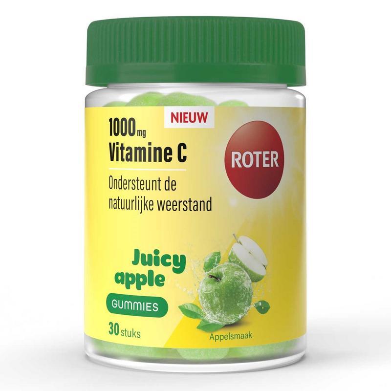 Roter Roter vit c 1000mg appel gummi 30tb