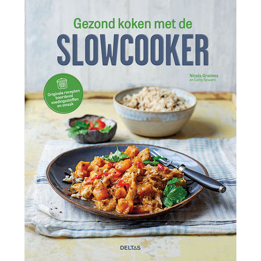 Deltas gezond koken met slowcoocker boek