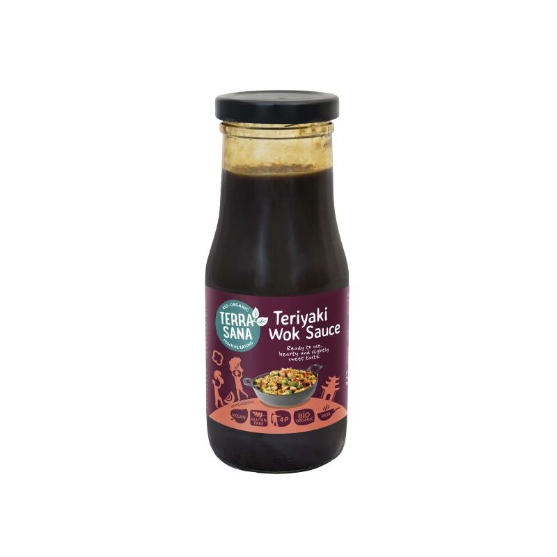 Terrasana Terrasana woksaus teriyaki bio 240ml