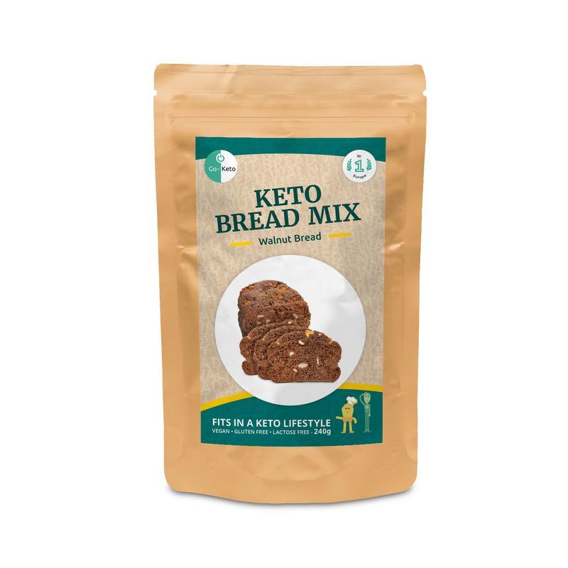 Go-Keto Go-Keto broodbakmix walnoot 240g