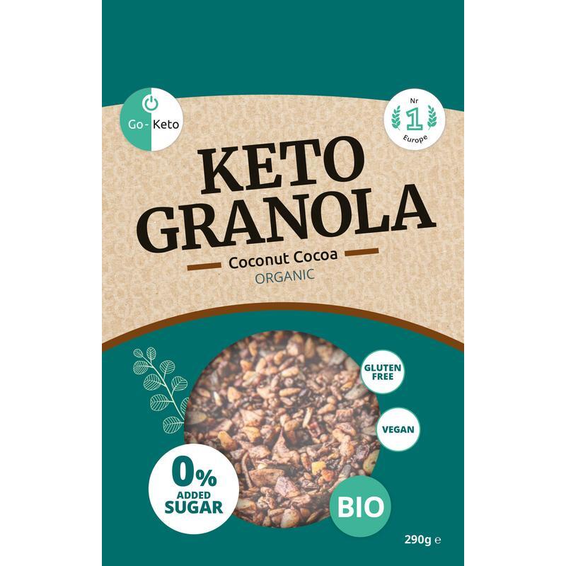 Go-Keto Go-Keto granola kokos choc bio 290g