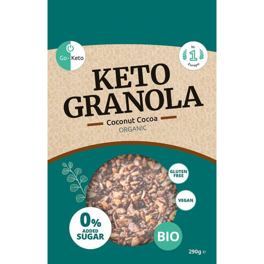 Go-Keto Go-Keto granola kokos choc bio 290g