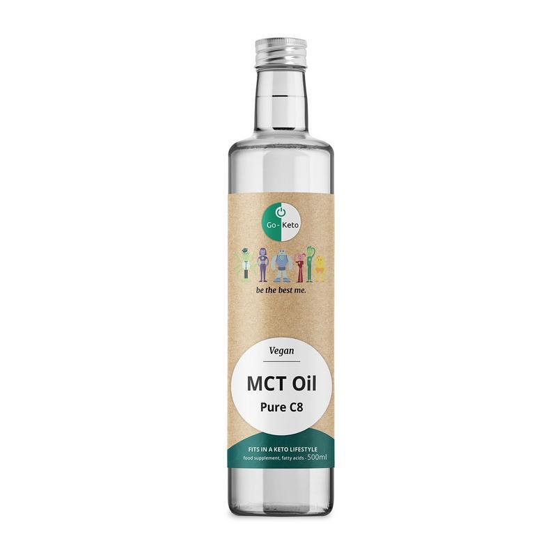 Go-Keto Go-Keto mct olie c8 500ml