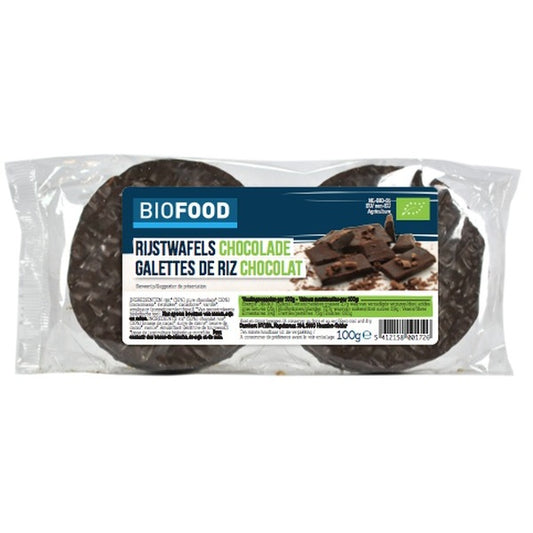 Damhert Rijstwafels choco 100g